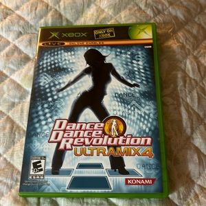 Like new Xbox live Dance dance revolution Ultramix 4